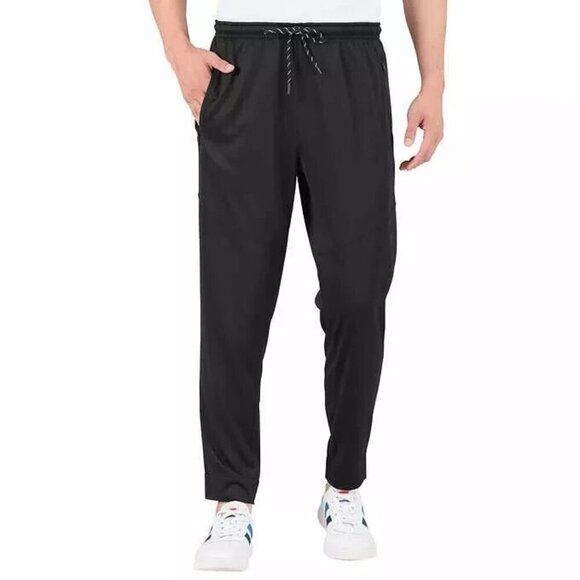 NEW Spyder Active Black Mens XL Jogger Pants Polyester Viscose Blend - Picture 1 of 7